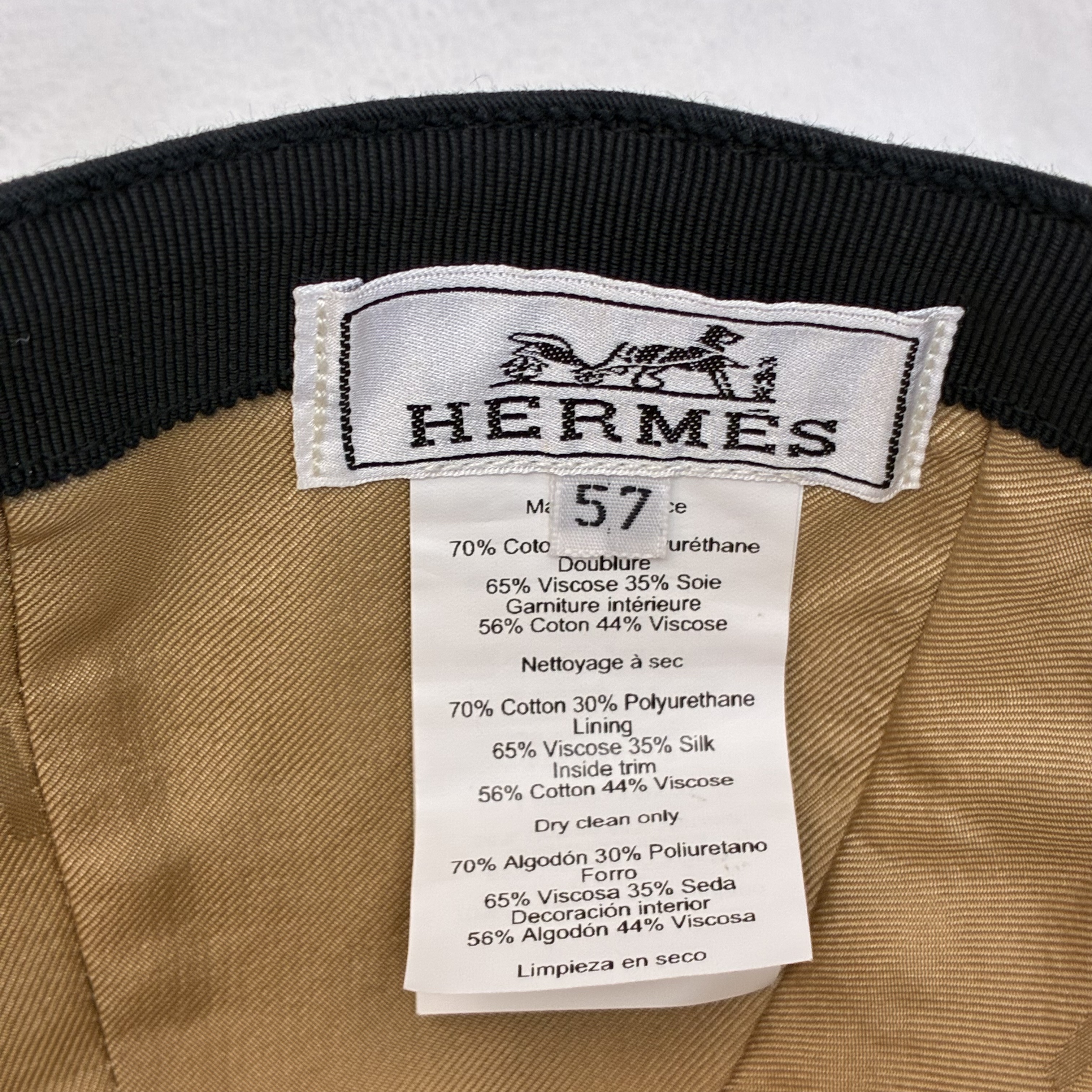 Hermes cap帽 鴨舌帽