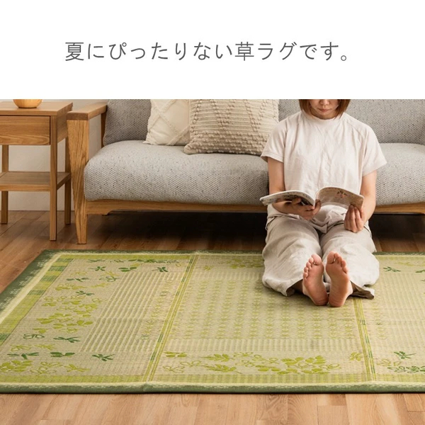 日本夏の風物詩榻榻米（藺草）金魚地墊