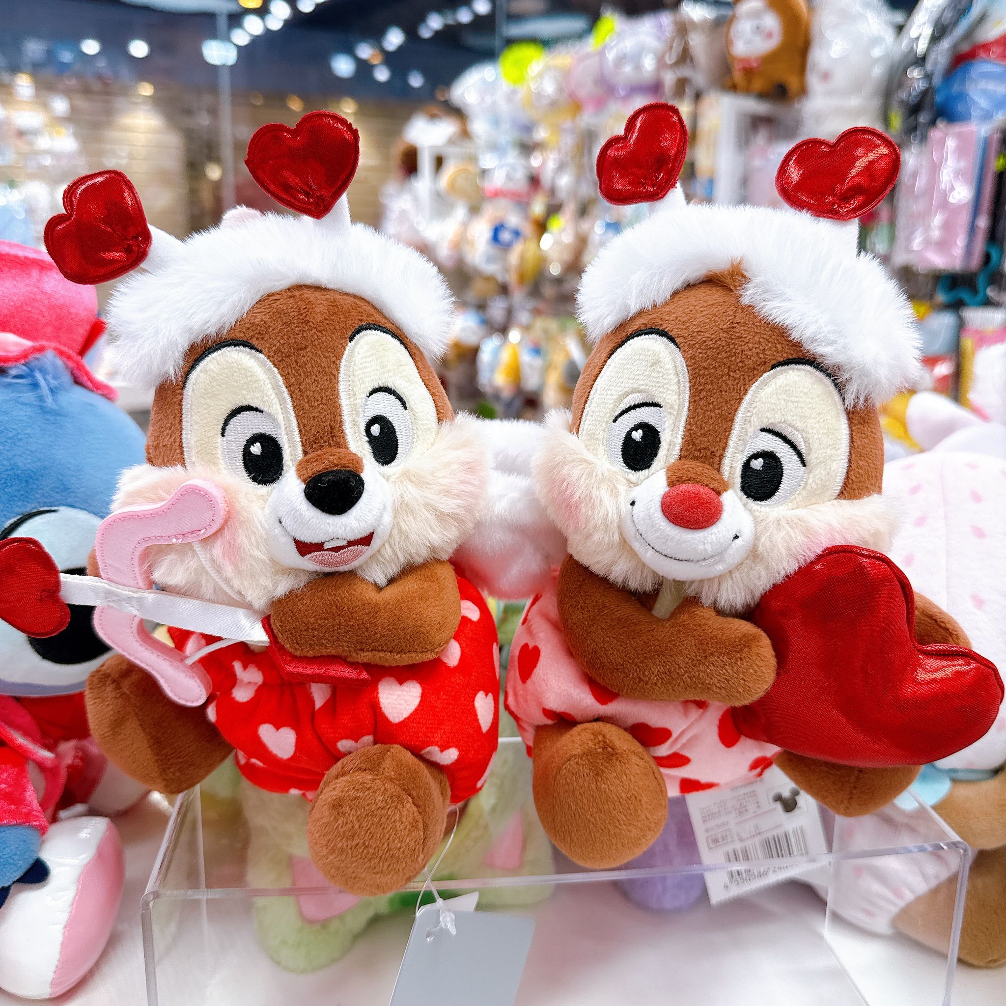 日本直送東京迪士尼chip and dale情人節系列