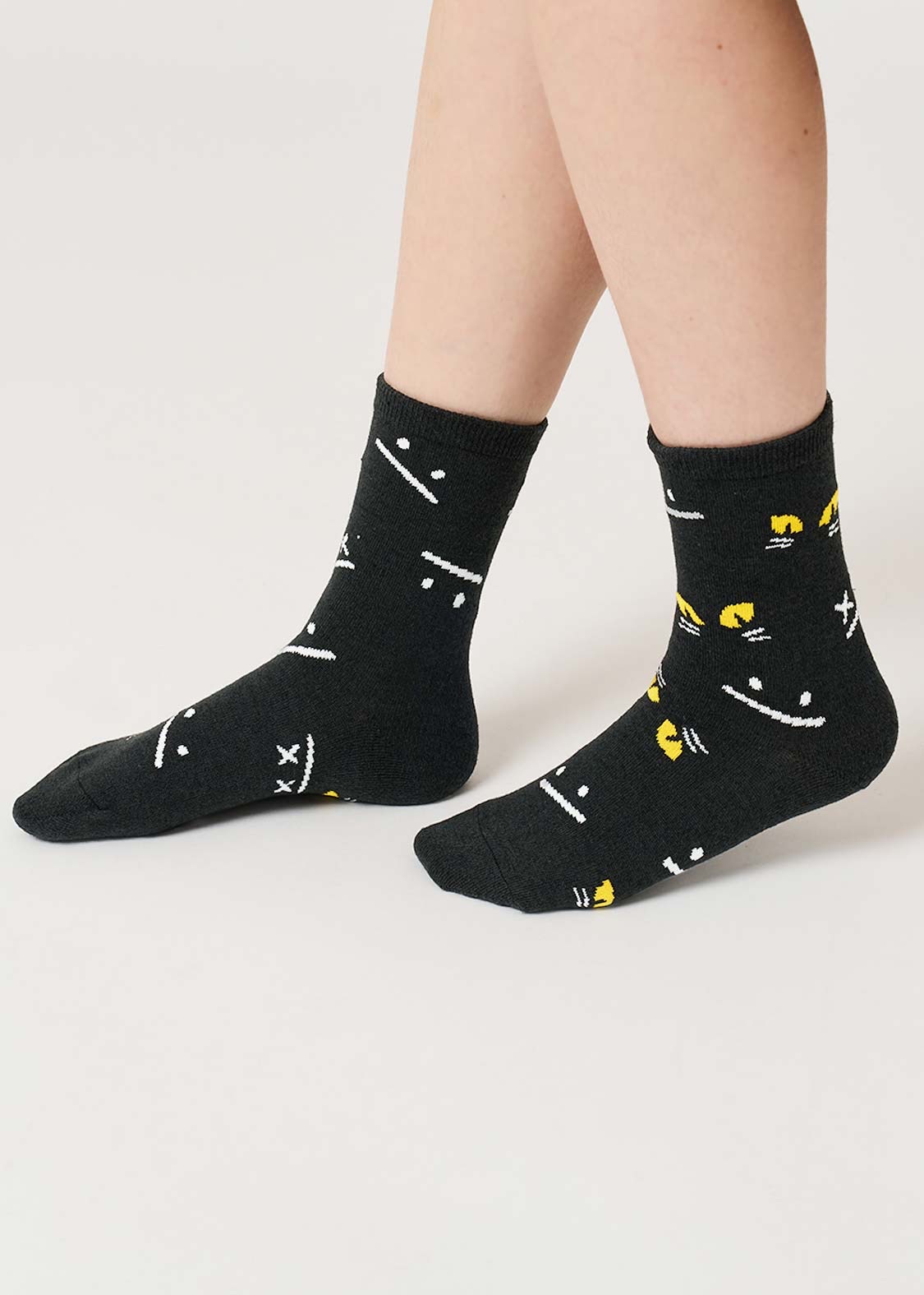 📦訂購 日本限定 graniph Beautiful Shadow 中筒襪