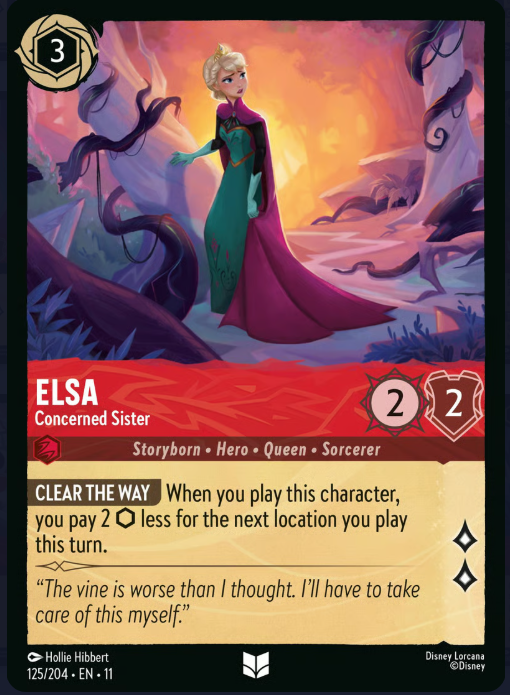 125/204 Elsa - Concerned Sister UC