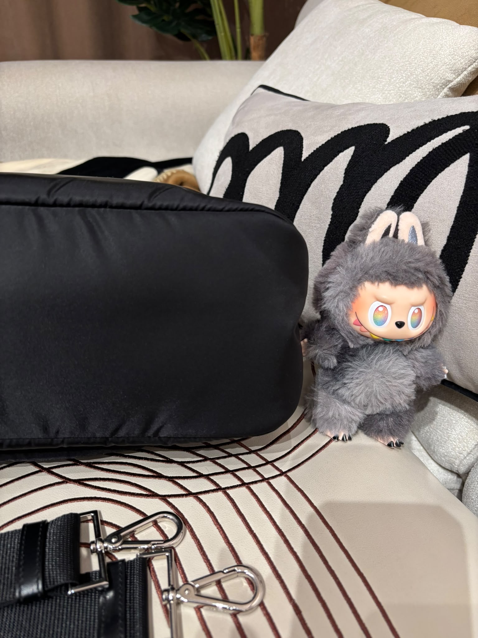 Prada backpack nylon 100%Authentic, 95%new ✅dust bag