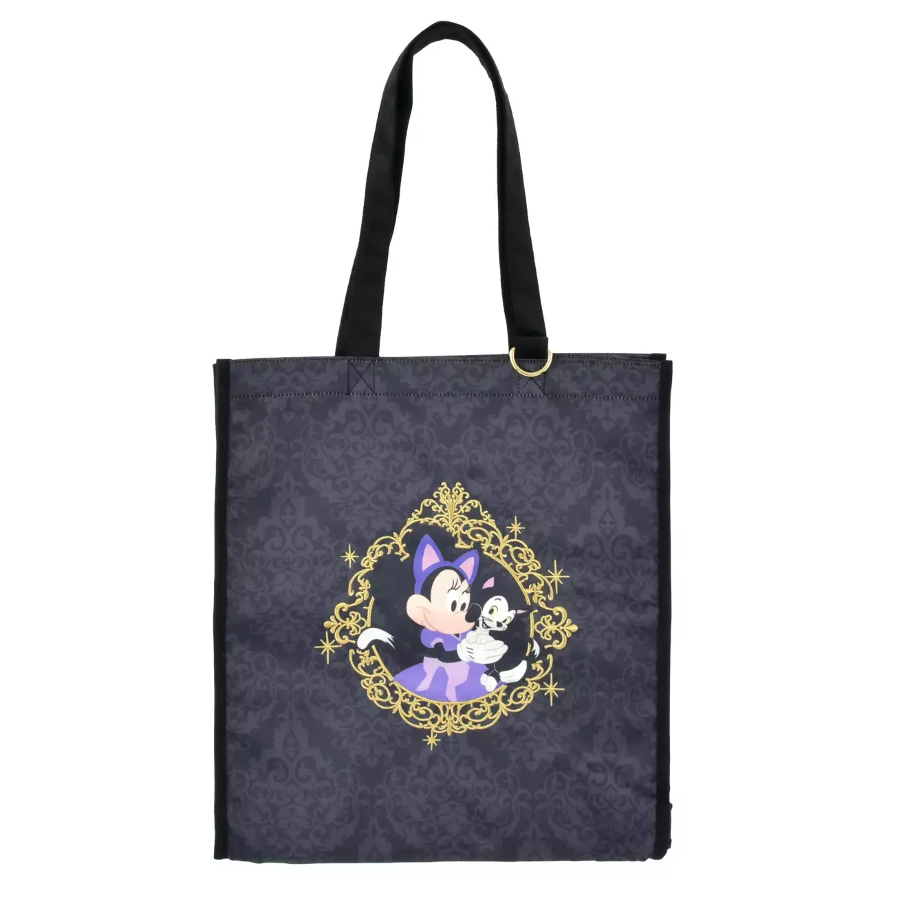 🌸 【預訂】Minnie & Figaro Tote Bag - CAT MINNIE AND FIGARO - 2027 DISNEY HALLOWEEN