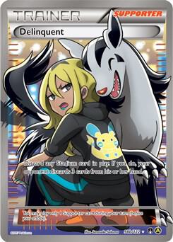 (雷神 consingment)  Delinquent - 98b/122 (Full Art) 有傷