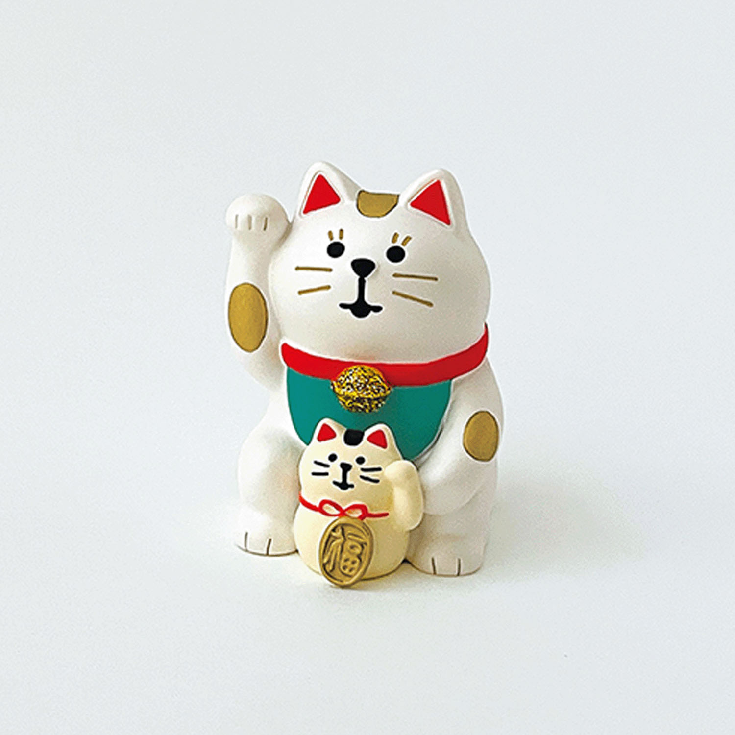concombre - 招福系列裝飾擺設 (白色開運招財貓款)