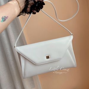 超美品-Givenchy-vintage-white-2way-bag | Little Crazy Vintage