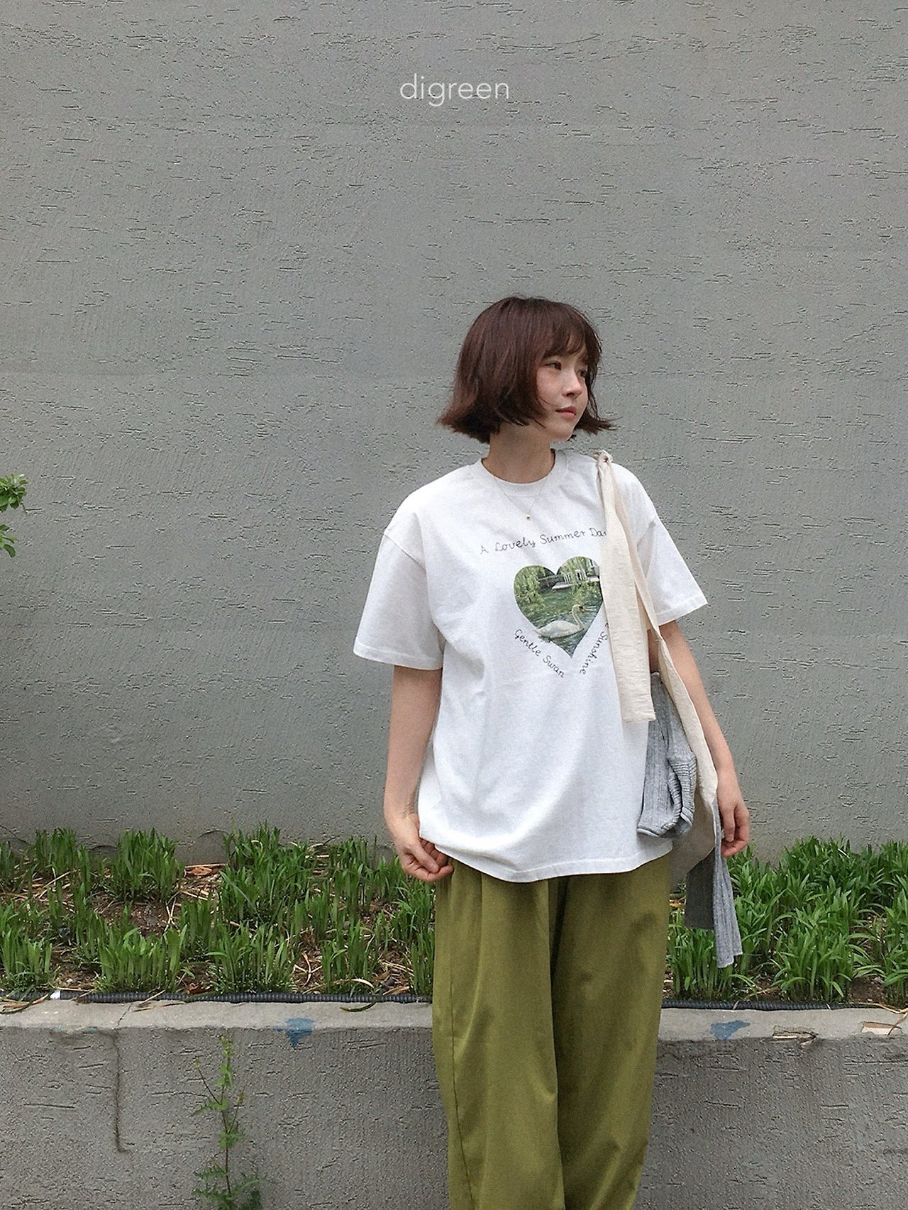Digreen | Heart T (white size XL115-120/Adult )