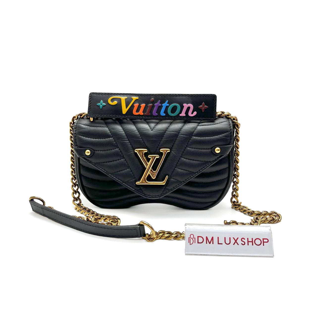 LV New Wave Chain Bag PM GHW