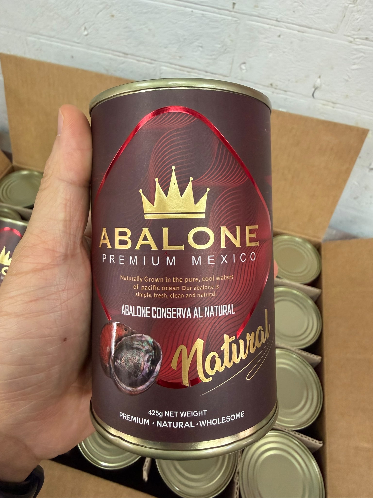 Abalone Premium Mexico紅包裝罐頭鮑魚4/6頭