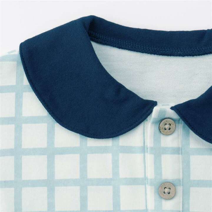 🇯🇵預訂 日本直送🇯🇵三色格紋圓領長袖上衣