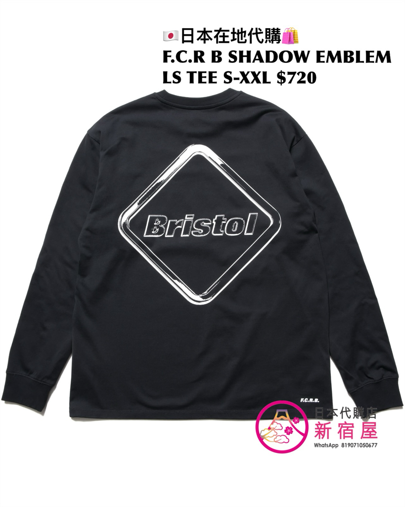 F.C.REAL BRISTOL SPIRIT LS TEE/ SHADOW EMBLEM LS TEE/ 56STARS LS TEE/ ORIGIN POCKET LS TEE