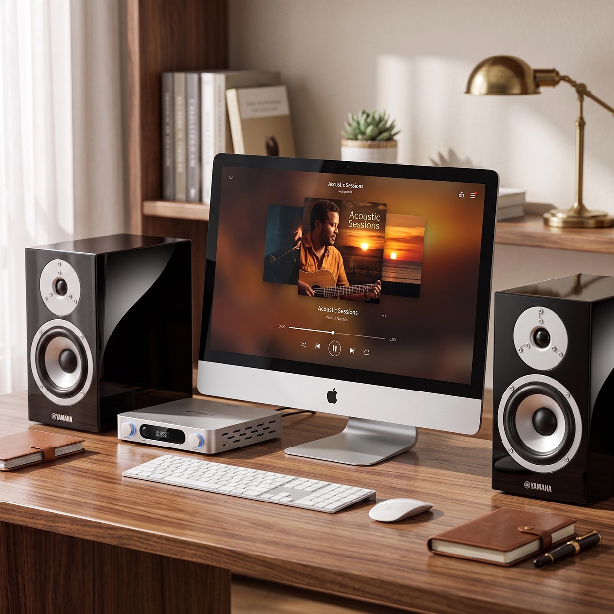 一台搞定解碼、功放、流媒體 ~ FiiO Air AMP