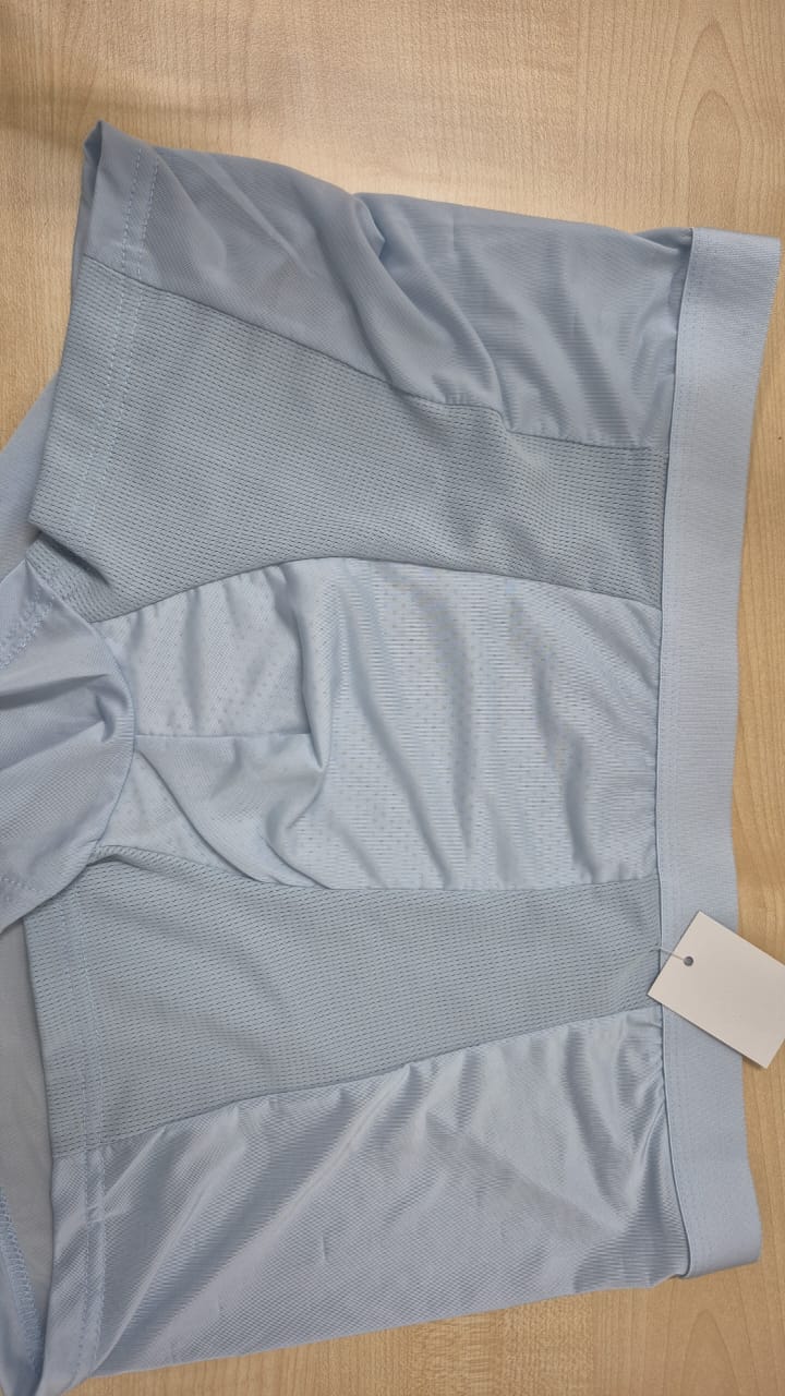 49367 Mens Underwear Ice Silk Boxer 134 Light Blue Size 3XL (70-80kg) 