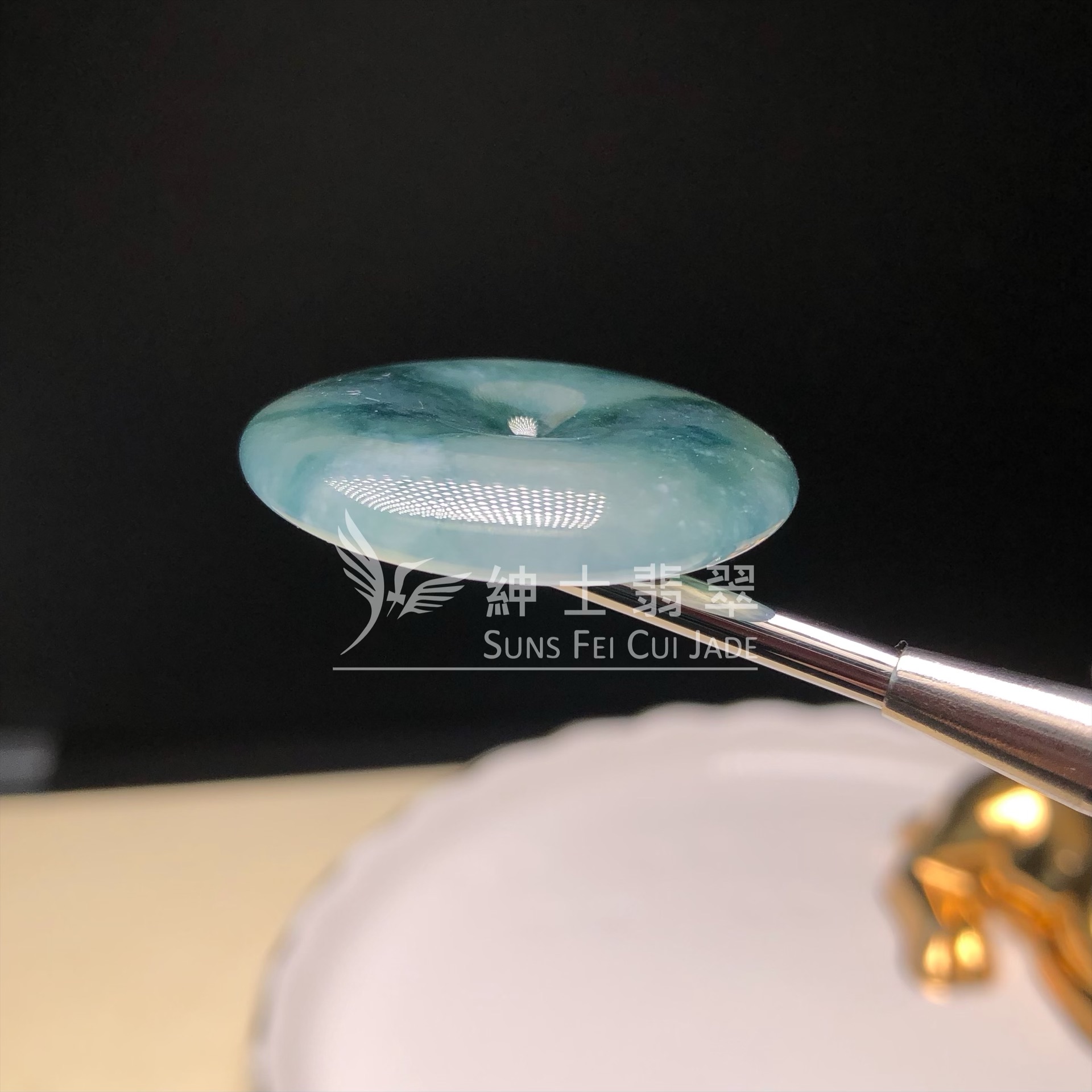 飄花平安扣 B08493