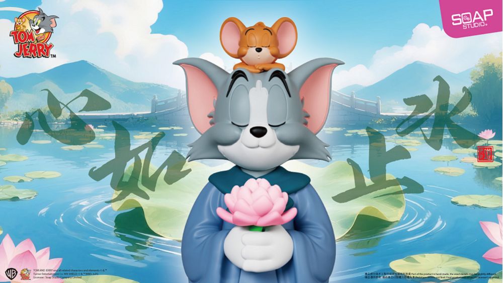 📦訂購 台灣代購 SOAP STUDIO Tom and Jerry 湯姆與傑利 心如止水造型公仔