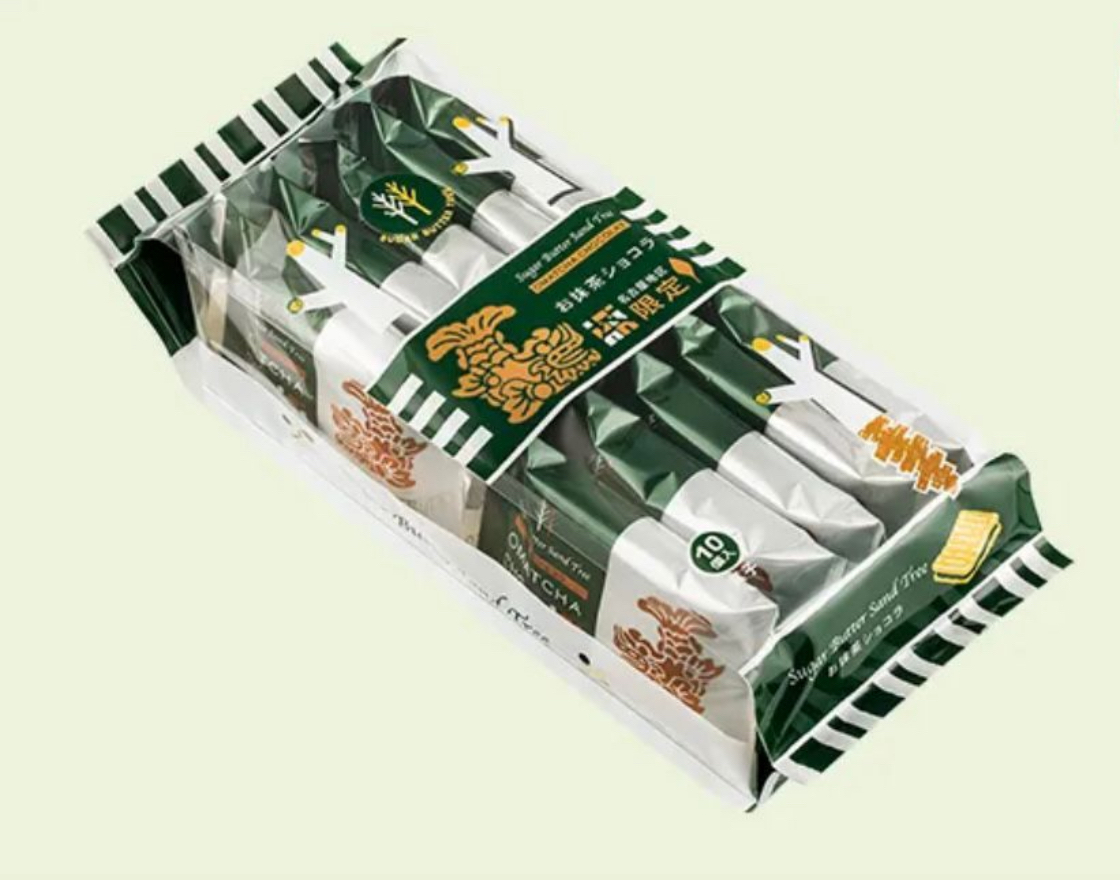 日本 名古屋限定-Sugar Butter Sand Tree 砂糖奶油樹夾心餅乾10入/16入 抹茶巧克力