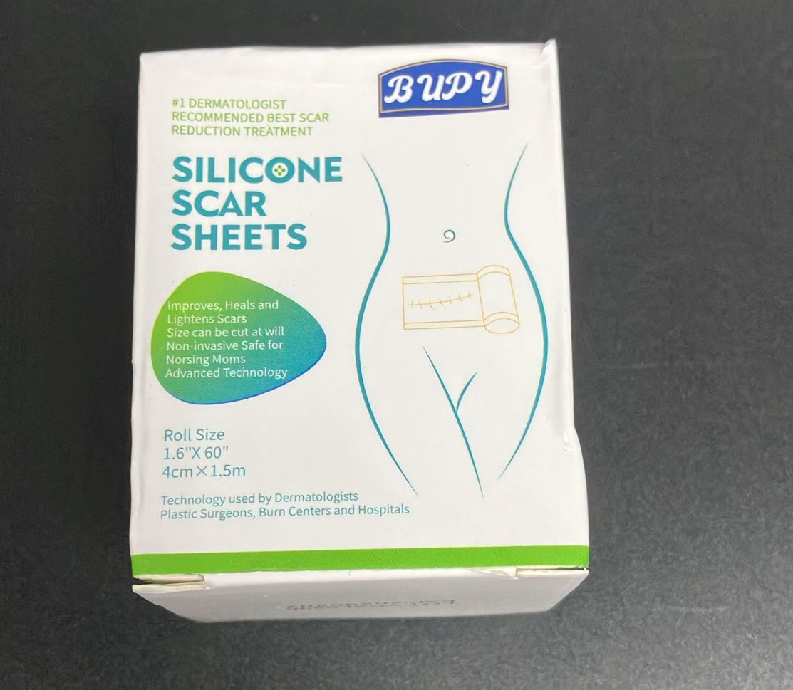 (4cm x 1.5m) ELAIMEI 疤痕貼 矽膠去疤修復貼 自黏除疤貼 [平行進口] TT0217