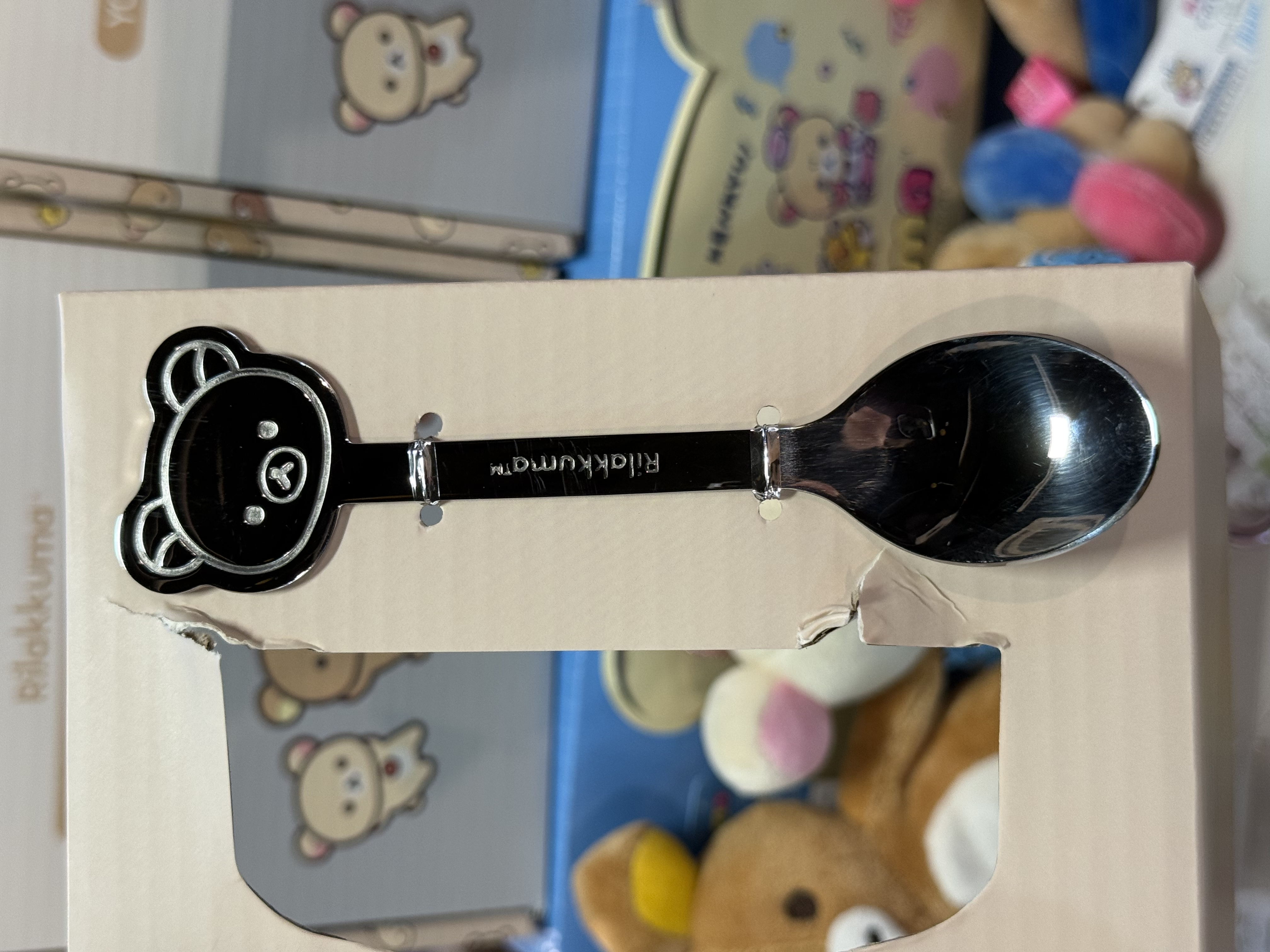 《現貨》全新韓國限定 Rilakkuma玻璃杯連匙羹套裝