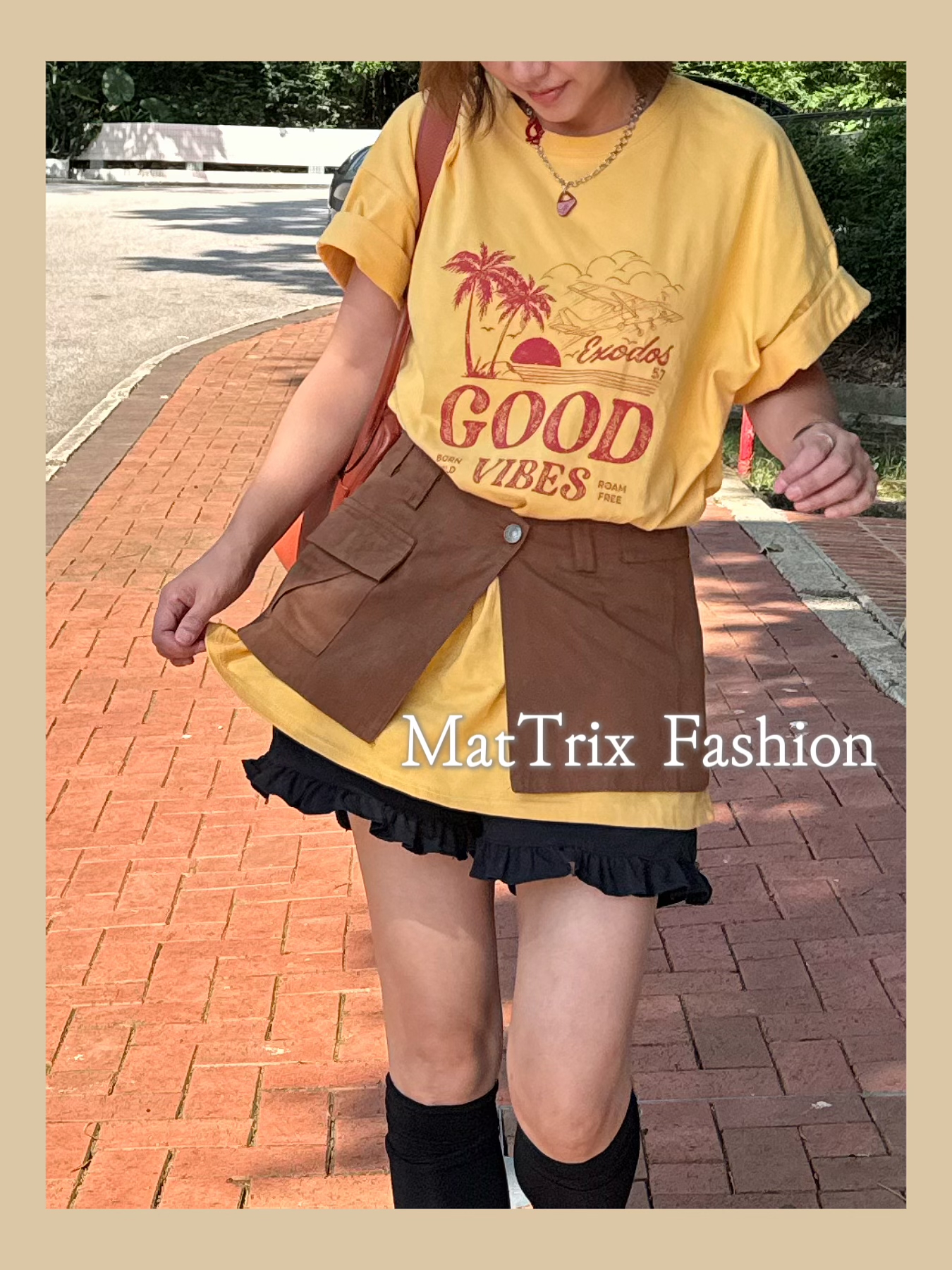 T1250渡假風Goods Tee  原價$238 