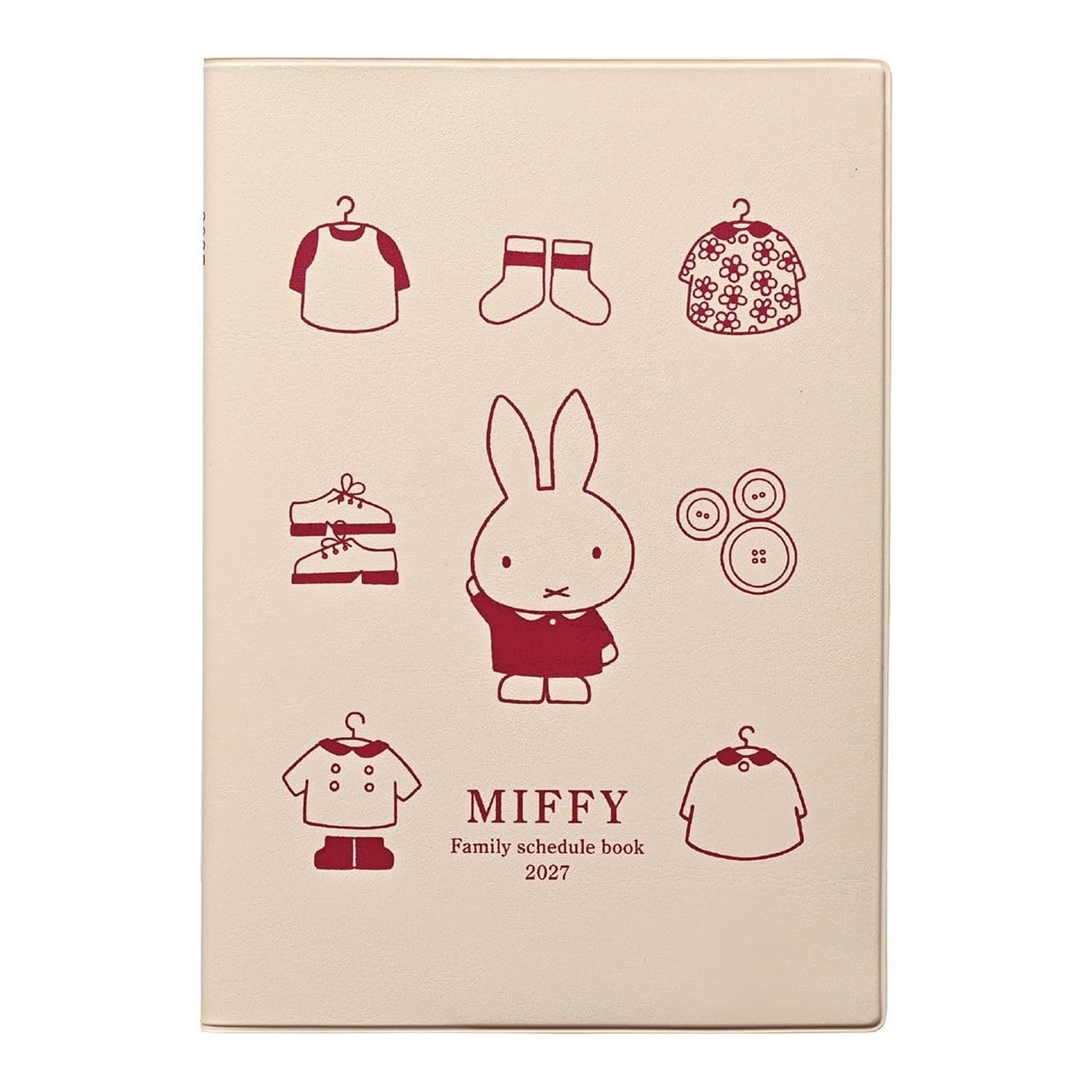 Miffy 2027 B6 Family Schedule Book