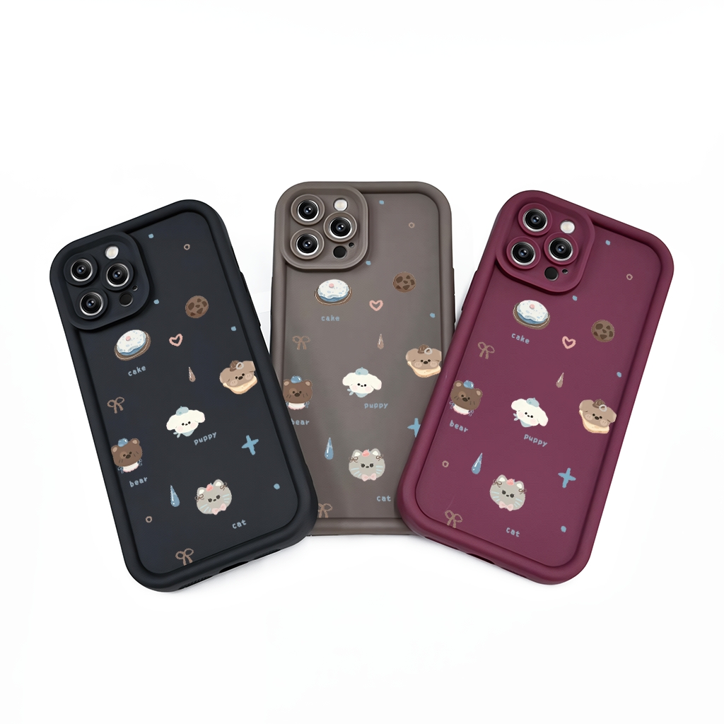 TPU DESIGN CASE PHONE FOR SAMSUNG - DESIGN BEAR I