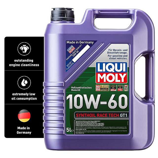 LIQUI MOLY Synthoil RaceTech GT1 10W-60 機油/潤滑油/偈油【原裝行貨】