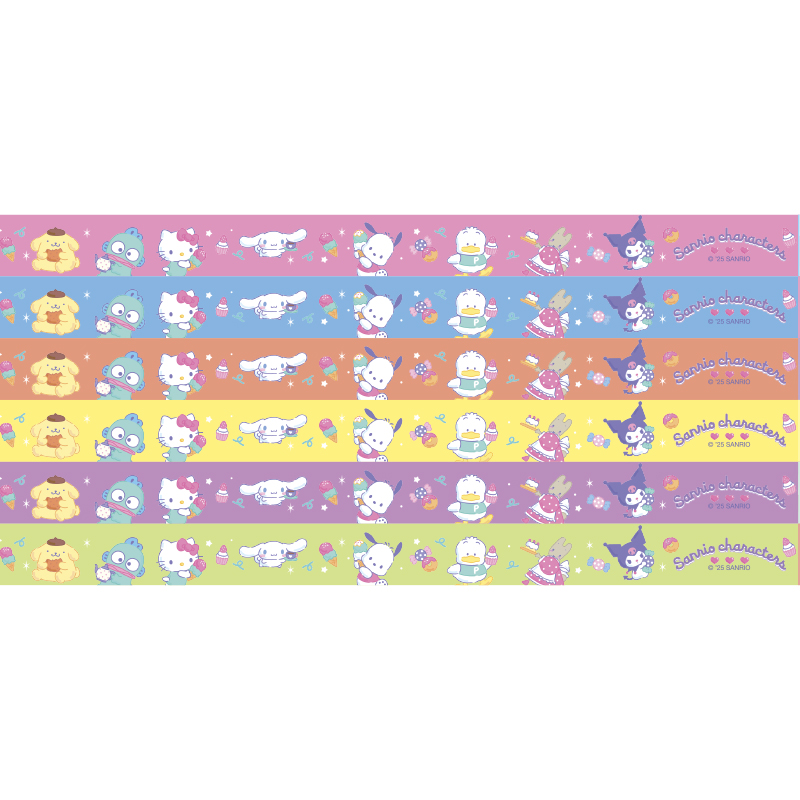 Mix Characters "Lucky Stars" Folding Paper (60 pcs) 星星手工紙條 (60條)