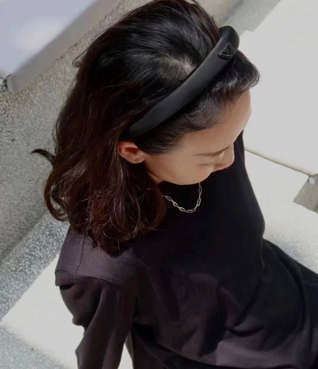 限時優惠🩷訂貨📮Prada 2.5cm 頭箍