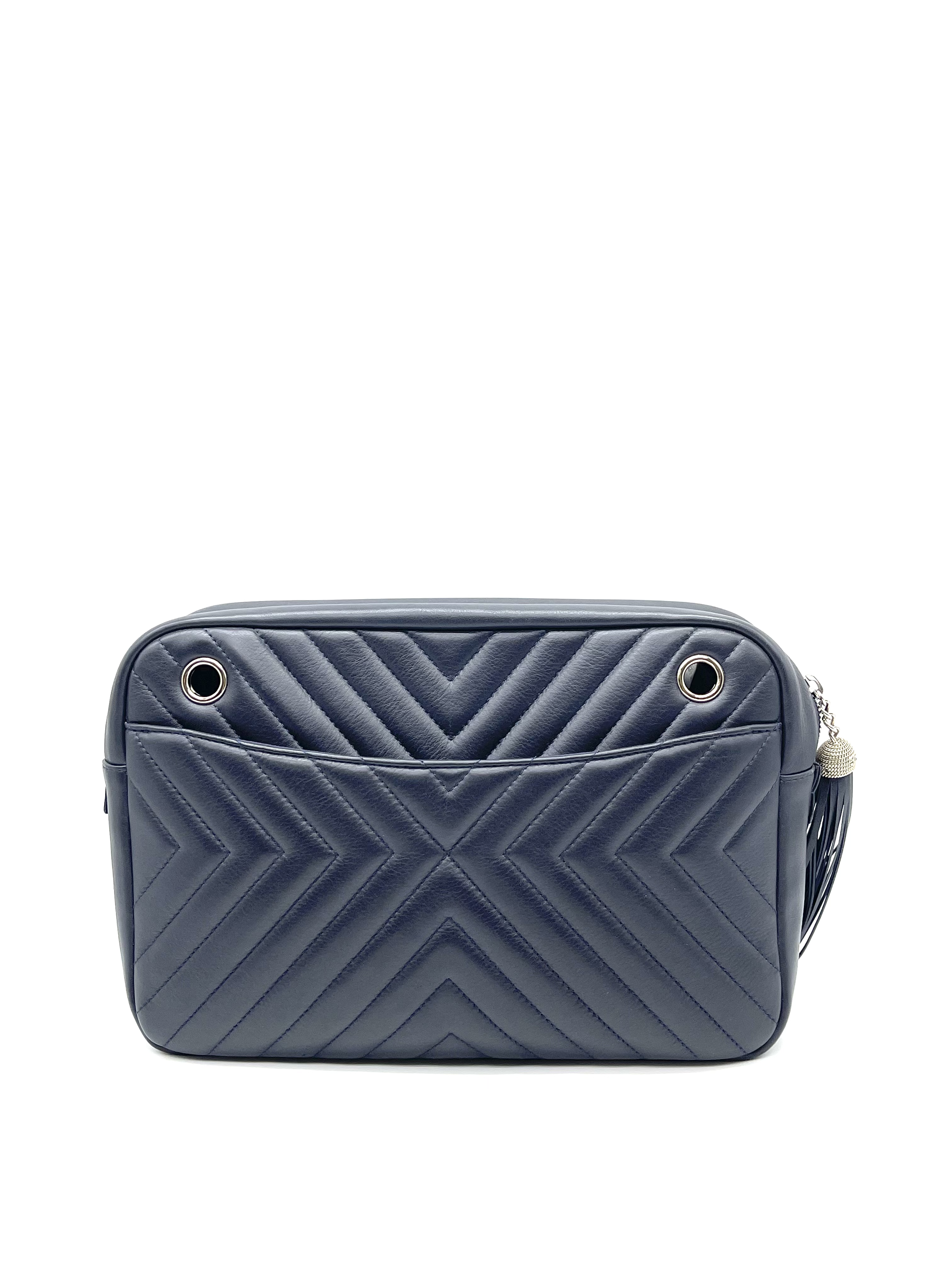 Pre-Owned CHANEL Chevron Camera Bag / Product Code: 26042605
