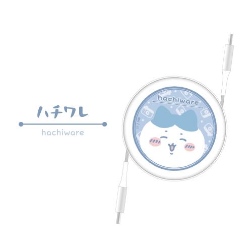 Chiikawa PD60W相容USB2.0可伸縮Type-C數據線