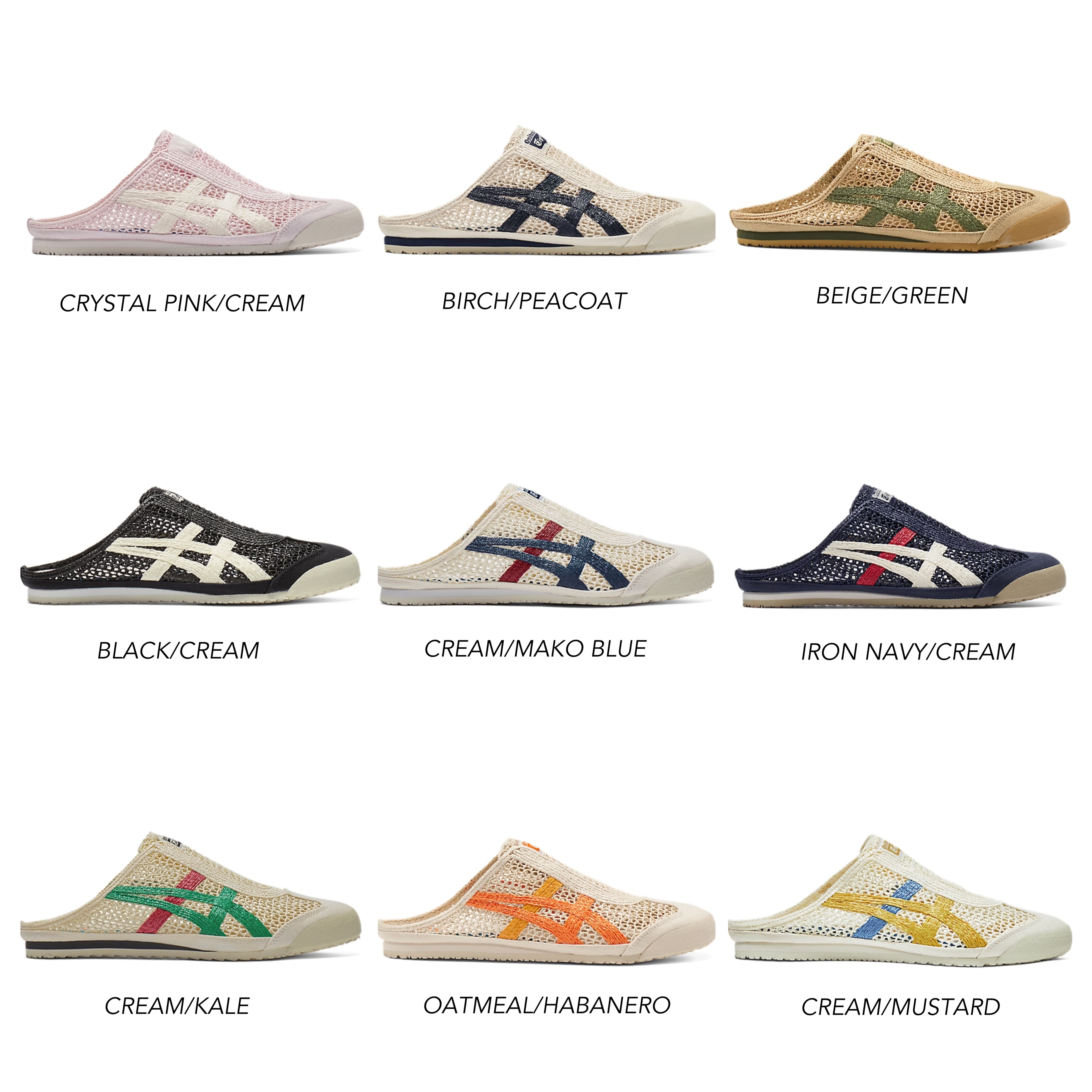 🇯🇵Onitsuka Tiger 鬼冢虎  “Mexico 66 Sabot凉鞋系列” 