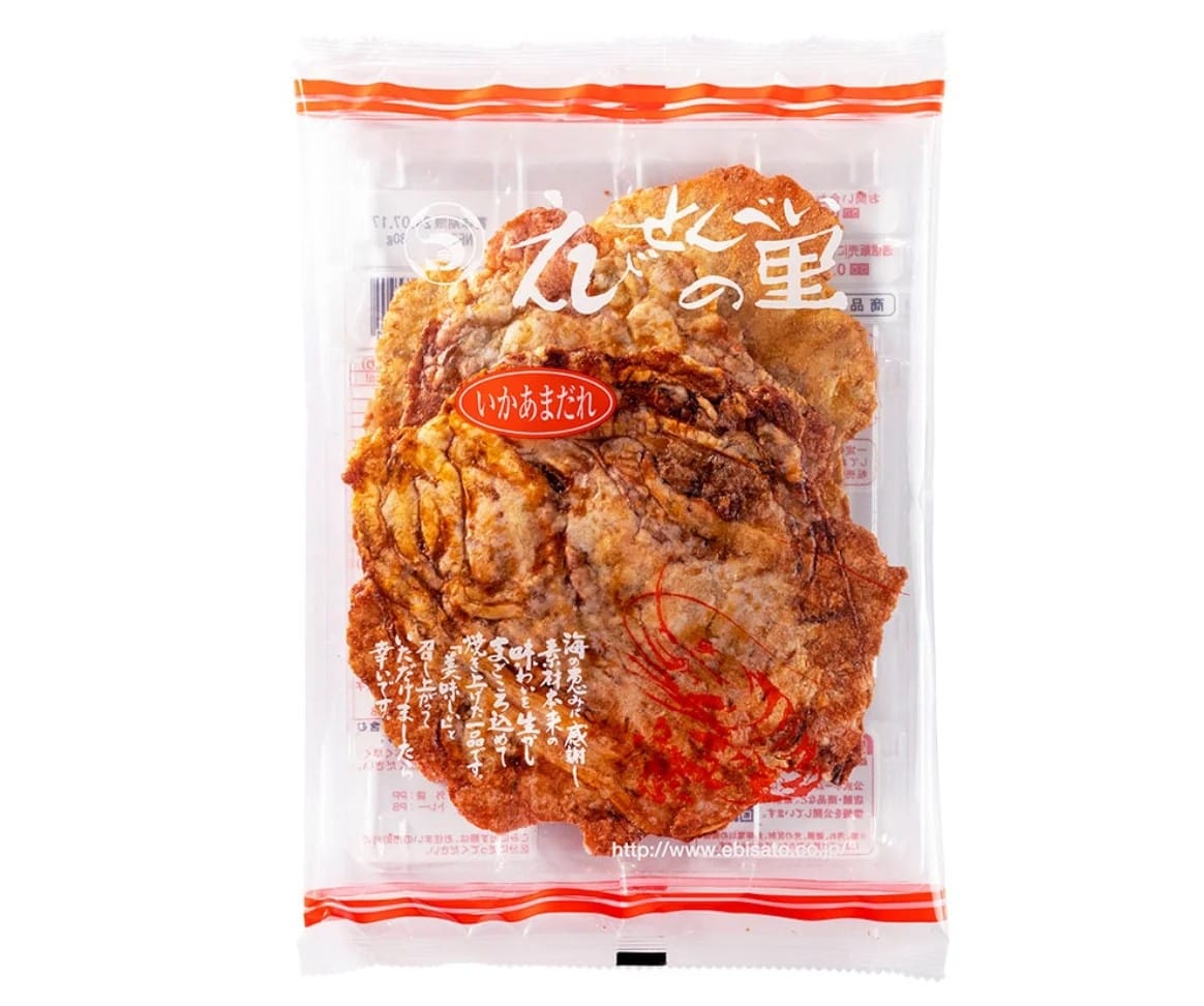 Ebisato名古屋蝦片 味醂醬油味魷魚鬚