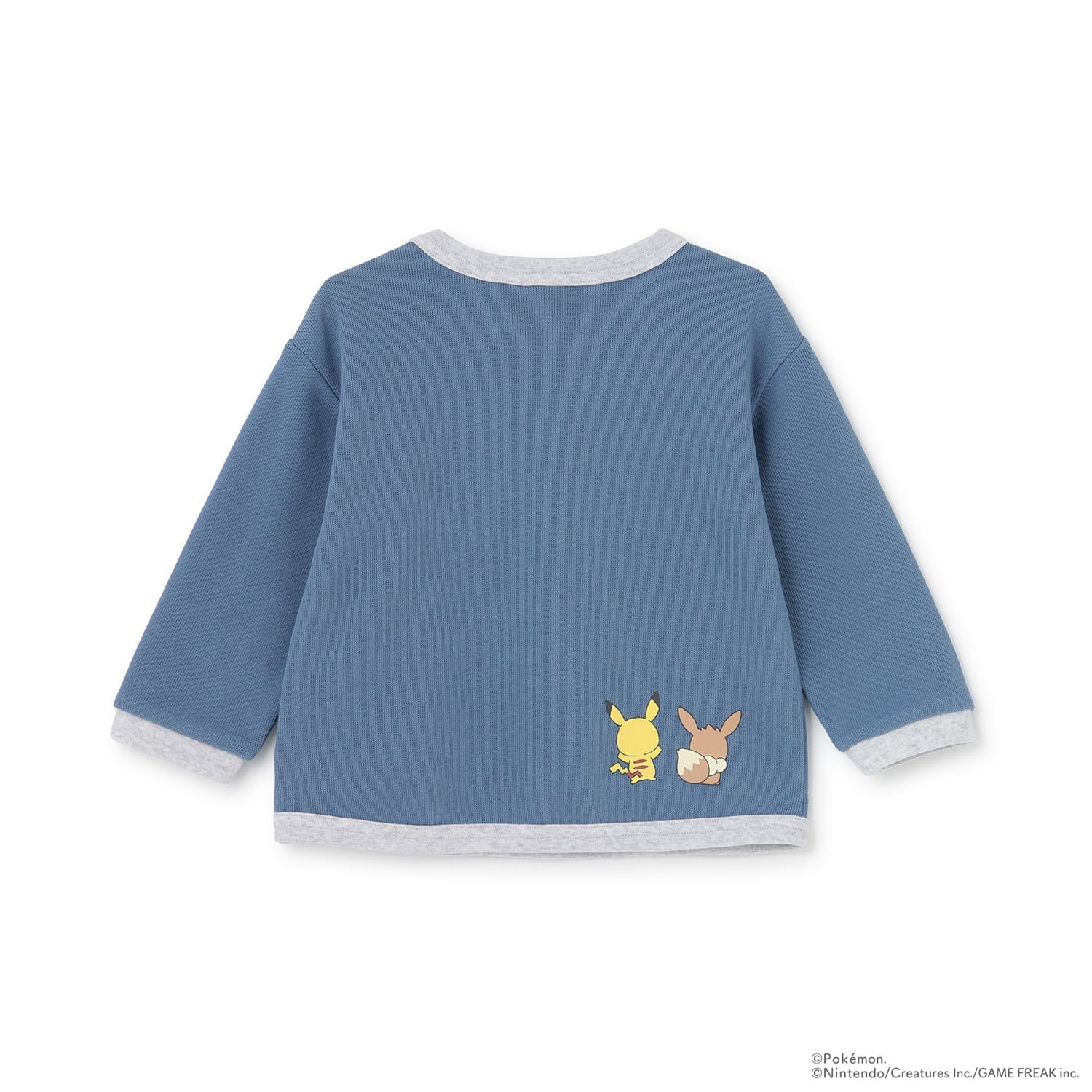 🆕【⭐訂購⭐】🇯🇵日本直送 🌀#Pokemon Monpoke系列 貼花長袖Tee［4款選］🌀  [ELJA-0078]