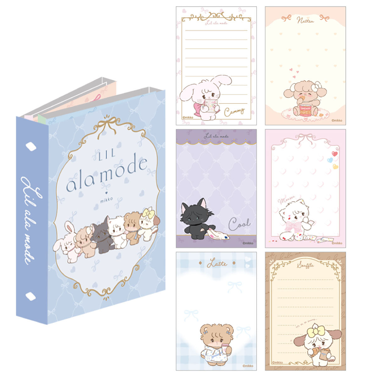 🎀【預訂】Lil ala mode ❤︎ mikko Memo Book #3