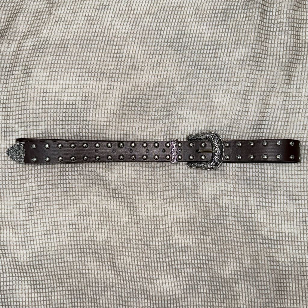 Dark Brown Vintage Belt