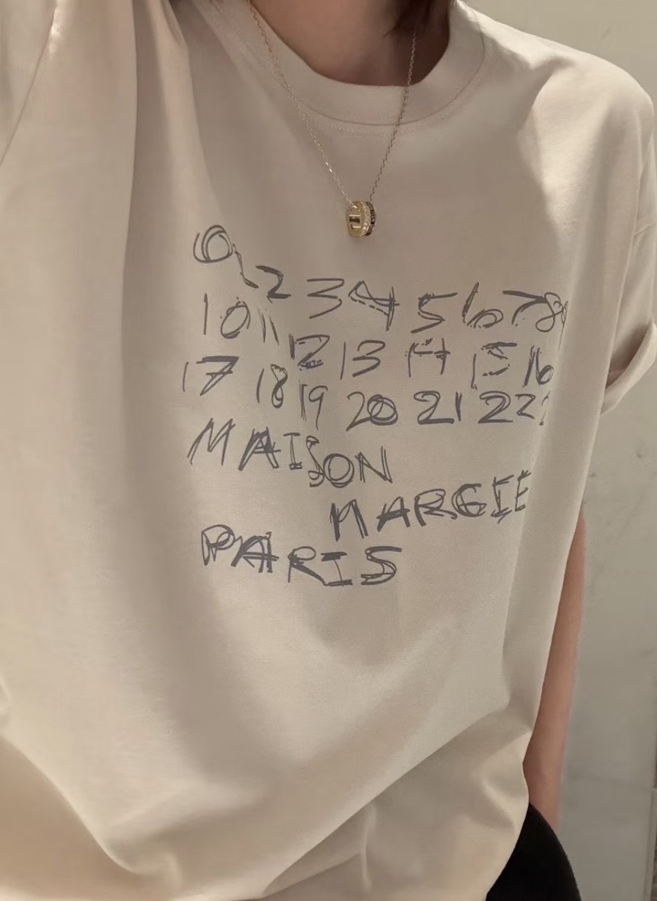 訂貨📮 Masion Margiela 新款 數字 Tee  Size XS/S/M/L