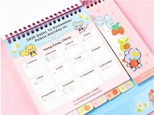 2025年 Sanrio座枱月曆 - 1件 現貨