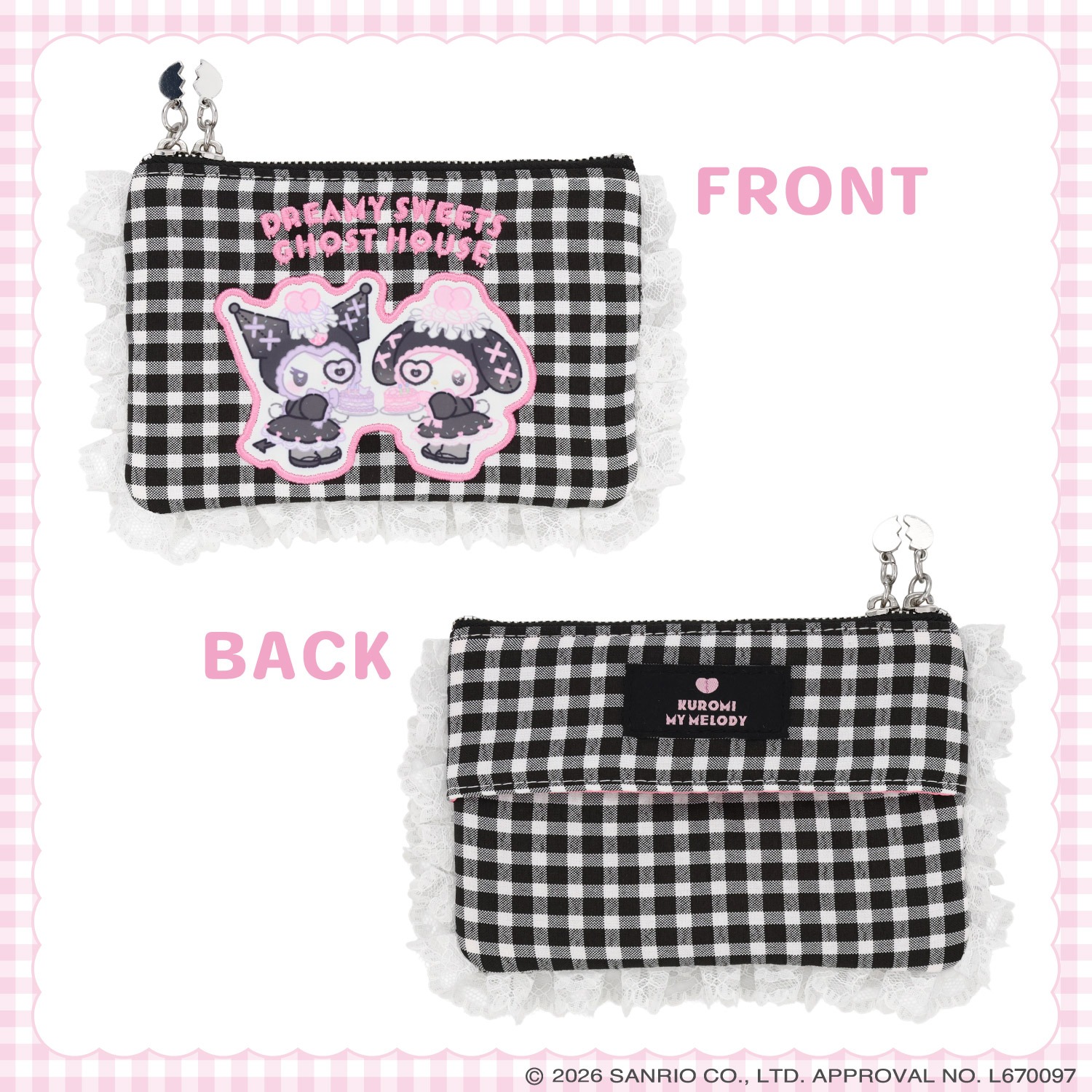 🌸 【預訂】Tissue Pouch - DREAMY SWEETS GHOST HOUSE