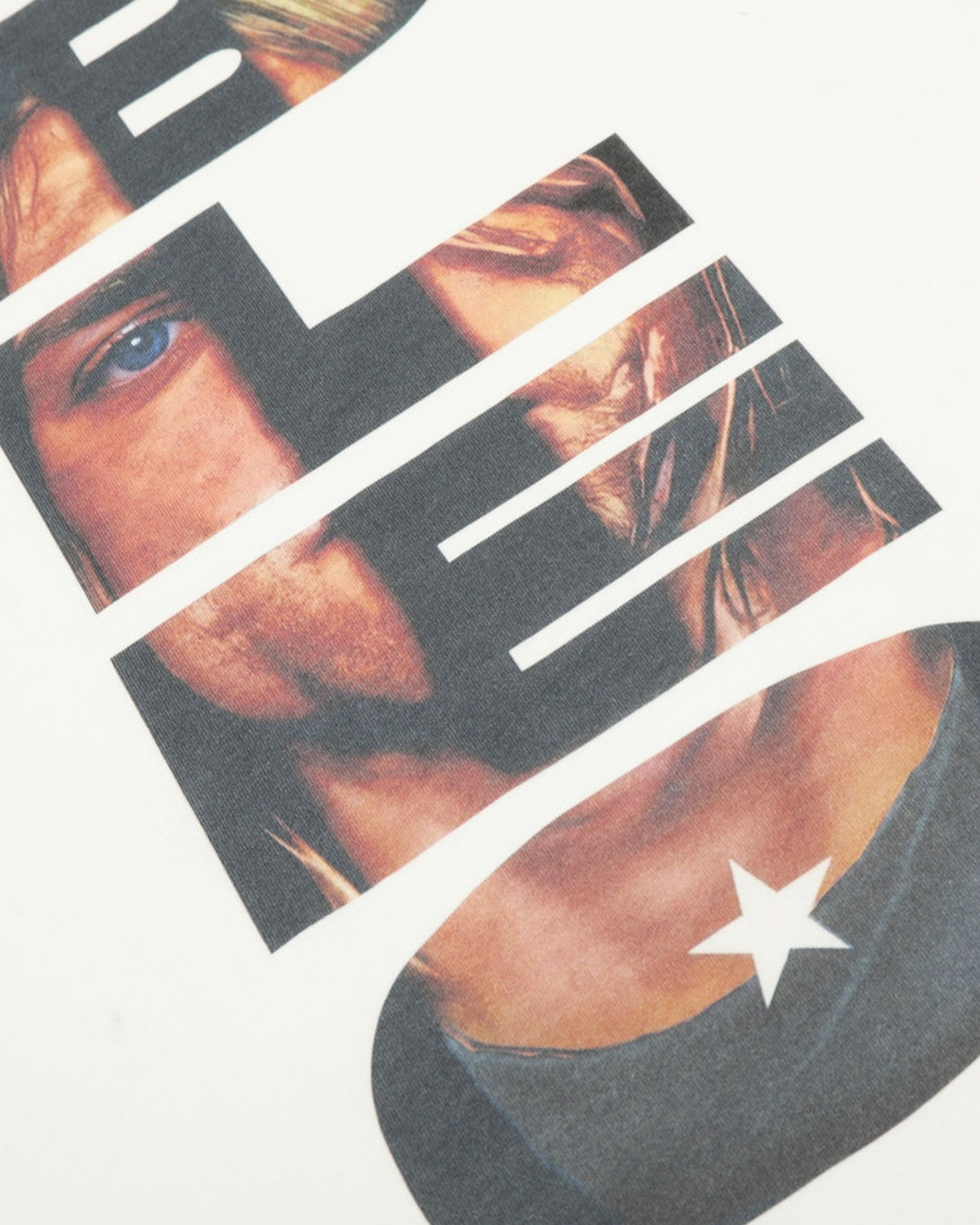 M45街頭人像印花牛角tee