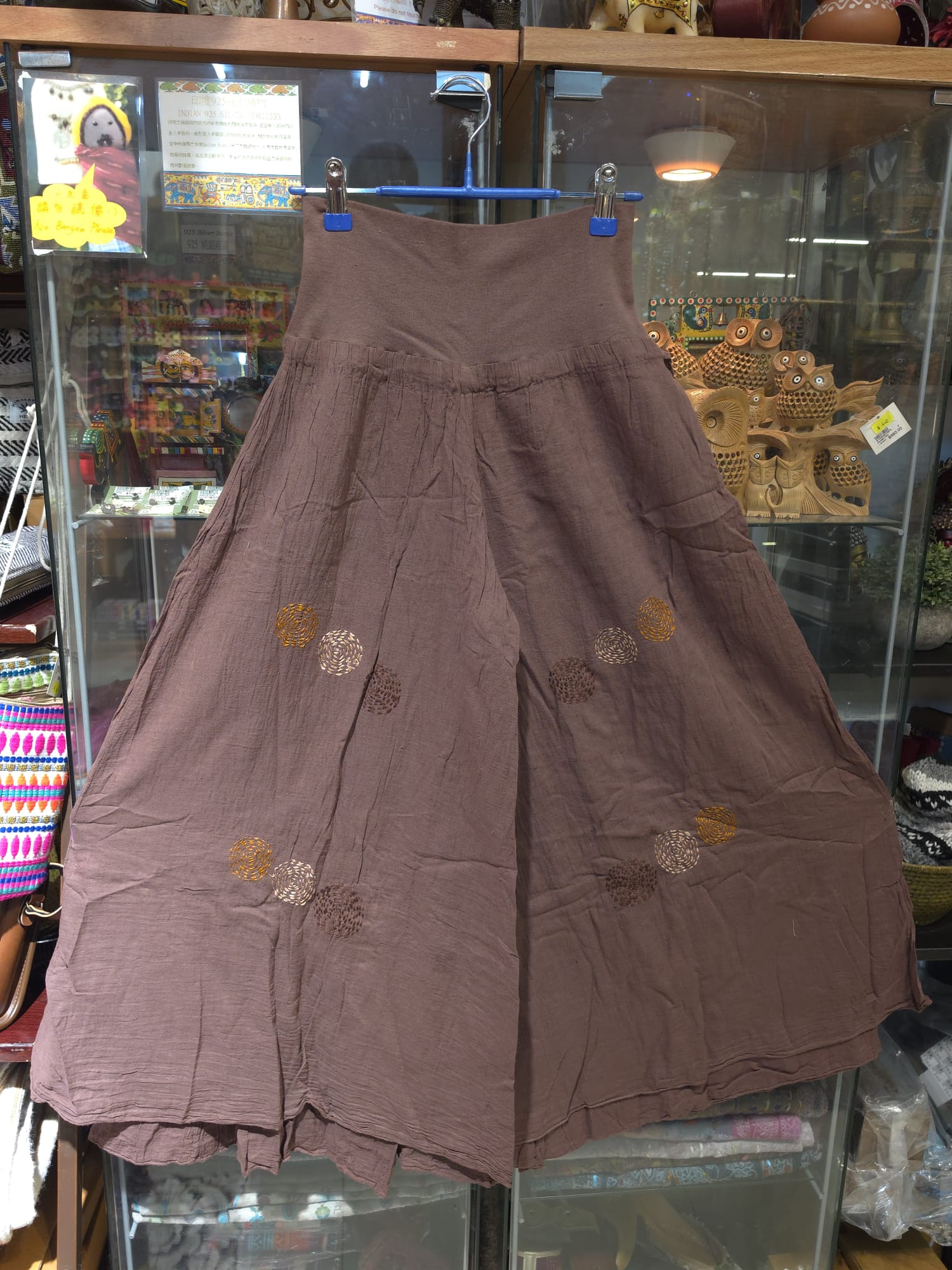 泰國純棉刺繡裙褲