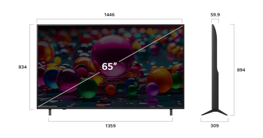 LG 65" 4K UHD Smart TV (65UA8055PSA)