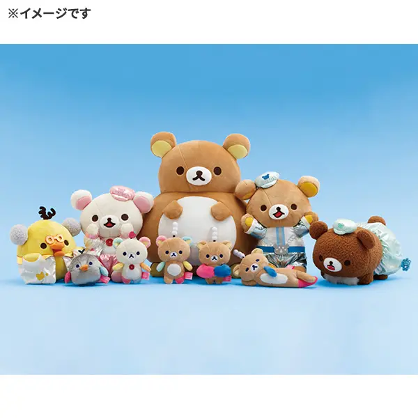 鬆弛熊實驗室篇 - 震震公仔 白熊款