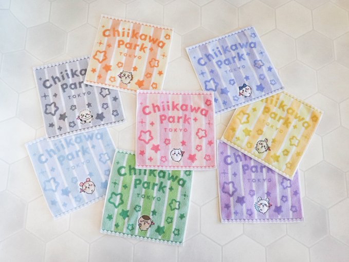 四月連線貨品 - 日本CHIIKAWA PARK 毛巾仔