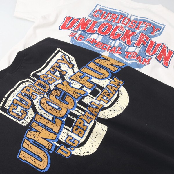 🆕【⭐訂購⭐】🌀 🇯🇵 日本直送🇯🇵 褪色印花 學院風 短䄂T恤［2款選］🌀[ELDA-0050][260506]