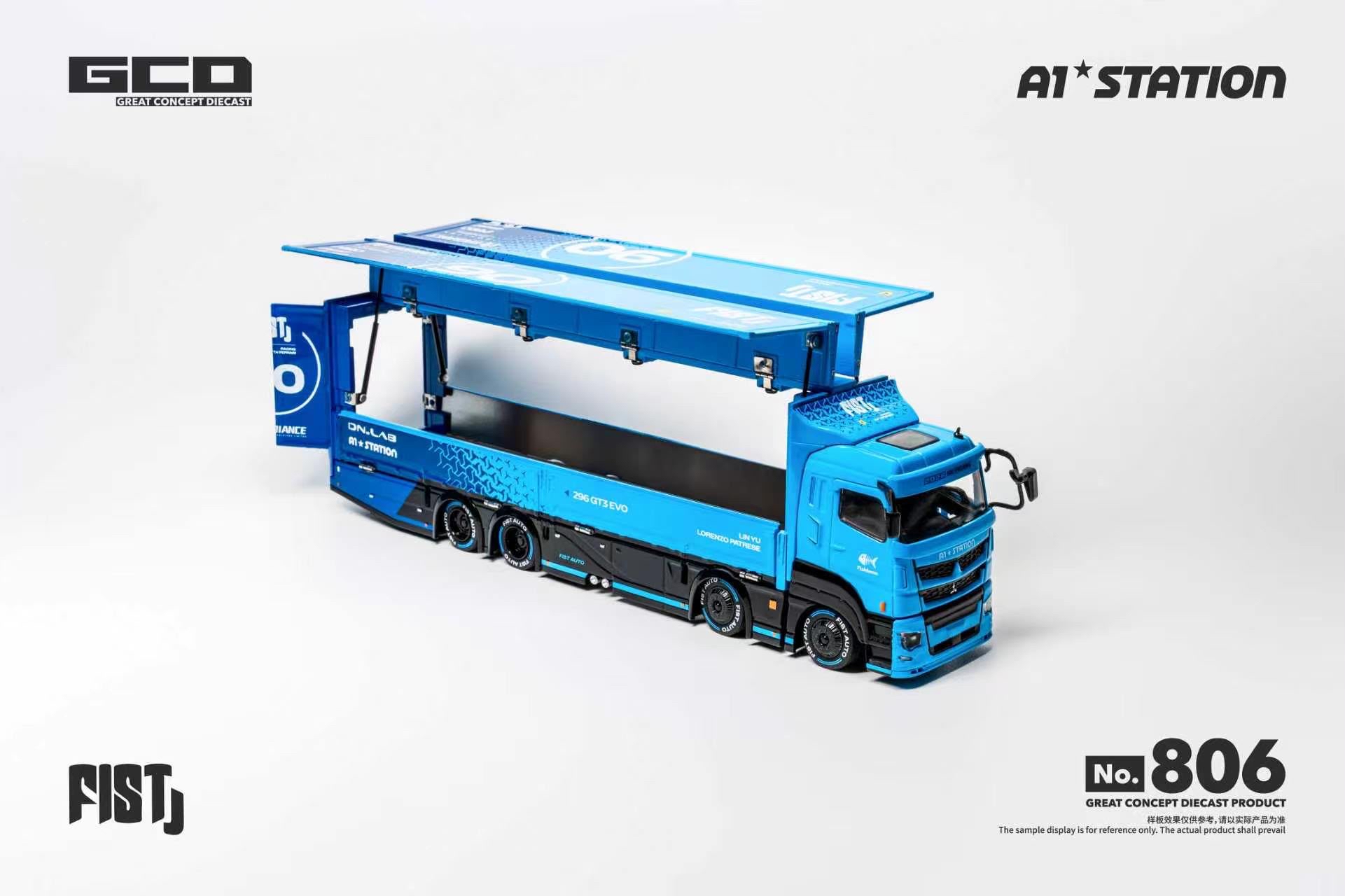 （預訂 Pre Order) (KS-073-806 ) FIST x GCD Model x A1-STATION x Shoom64 LB-TRUCKS I MITSUBISHI FUSO SUPER GREAT - FIST (LWD)