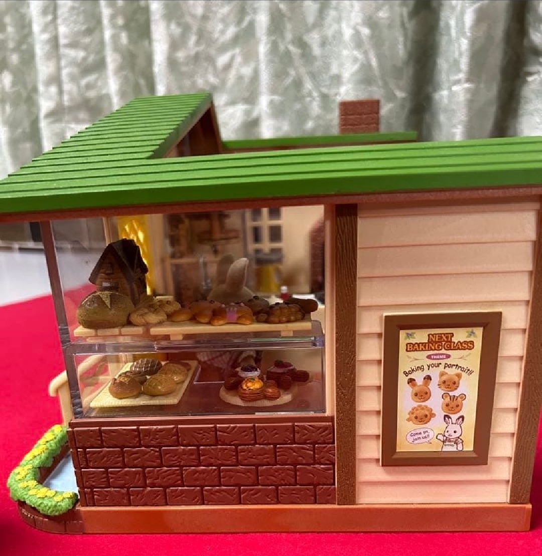 森林家族水車麵包屋套裝