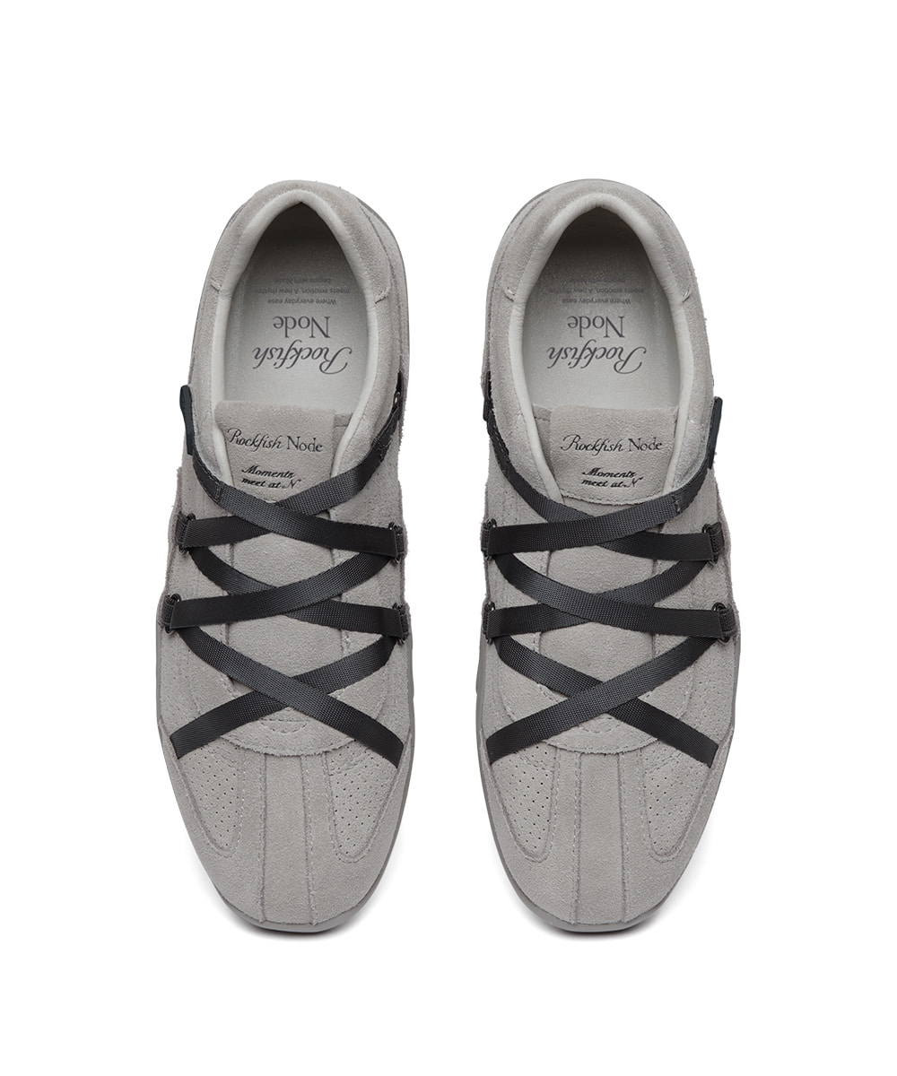 Rockfish Weatherwear ZANE X-STRAP SNEAKERS (SUEDE)