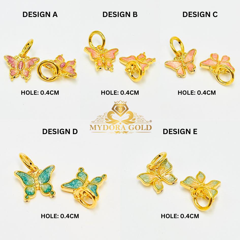 MYDORA Loket Classy Butterfly Enamel Series (5G) l EMAS 916/22K