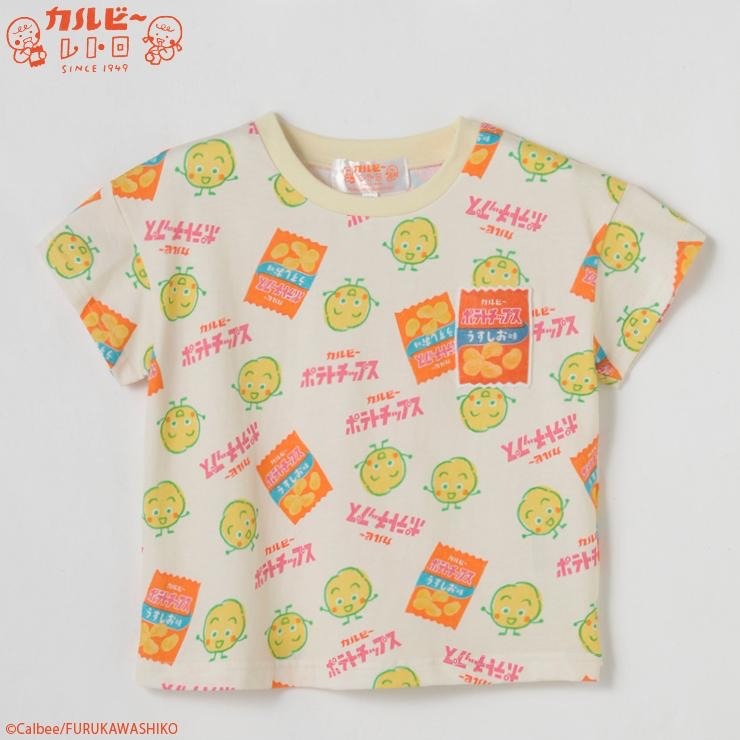 🇯🇵限量預訂 日本直送🇯🇵卡樂B兩色薯片滿印短袖T恤