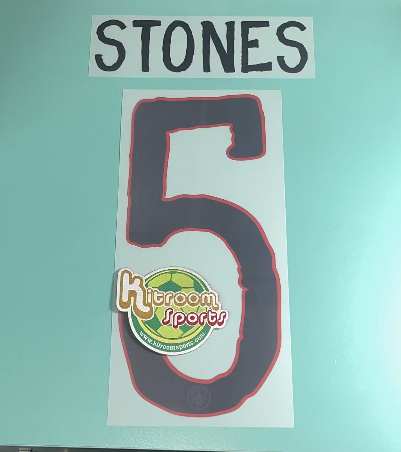 2025-26 Manchester City Away CWC Nameset #5 STONES